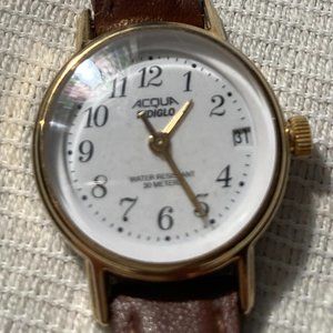 Woman's Acqua Indiglo Water Resistant Watch